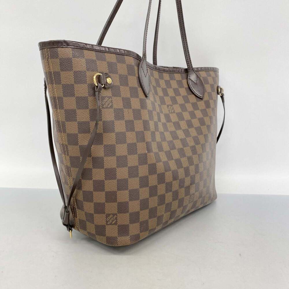 LOUIS VUITTON Brown Damier Neverfull MM Tote Bag - Picture 2 of 11